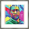 George Floyd - Justice Not Yet For All Framed Print