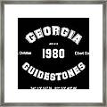 Georgia Guidestones Historiconal Record Framed Print
