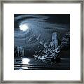 Ghost Ship Series The Birth Of The Legend Framed Print