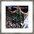 Giannis Antetokounmpo Framed Print