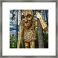 Giant In The Woods Framed Print
