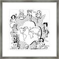 Girl Scouts A World Of Adventures Framed Print