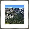 Glacier Point Panorama Framed Print