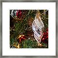 Glass And Red Ornaments Framed Print