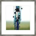 Glass Art Interior Mobile Or Sun Catcher Framed Print