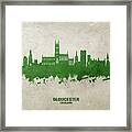 Gloucester England Skyline #84 Framed Print