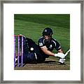 Gloucestershire V Middlesex - Royal London One-day Cup Framed Print
