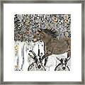 Goat Theatre - Digital 3 Framed Print