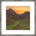 Gobi Area Framed Print