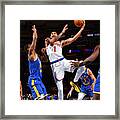 Golden State Warriors V New York Knicks Framed Print