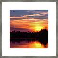 Golden Sun Framed Print