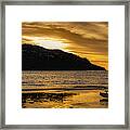 Golden Zone Sunset Framed Print