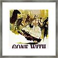 ''gone With The Wind'', 1939 - Art By Armando Seguso Framed Print