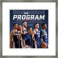 Gonzaga The Program Cover Framed Print