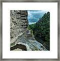 Gorge Trail Framed Print