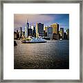 Governors Island Ferry Framed Print