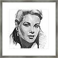 Grace Kelly By Volpe Framed Print
