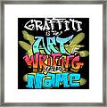 Graffiti Is The Art Of Writing Your Name Dark Print Spiral Notebook by  Noirty Designs - Pixels