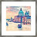 Grand Canal Panorama Framed Print