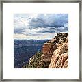 Grand Canyon North Rim Az - U.s. National Parks - Snapshot 3 Framed Print