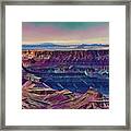 Grand Canyon Paintography Framed Print