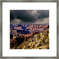 Grand Canyon Thunder Framed Print