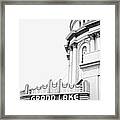 Grand Lake Devoid Of Colour Framed Print