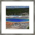 Grand Prismatic Spring - Yellowstone Np Framed Print