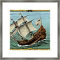 Grande Hermine, Jacques Cartier Ship Framed Print