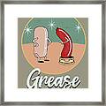 Grease - Alternative Movie Poster Framed Print