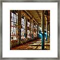 Greensboro Ga Mary Leila Cotton Mill Vines Of Time Historic Architectural Art Framed Print