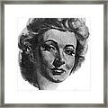 Greer Garson By Volpe Framed Print