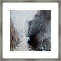 Grey Day Waterway Framed Print