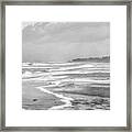 Grim Beach Framed Print