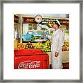 Grocery - Provincetown, Ma - Anybody's Fruit 1942 Framed Print