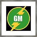 Groomsmen Gm Logo Framed Print