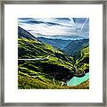 Grossglockner High Alpine Road In Austria Framed Print
