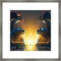 Guardians Of The Infinite Framed Print