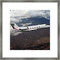 Gulfstream Business Jet Framed Print