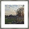 Gypsy Woods Farm - North Stonington Ct Framed Print