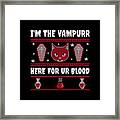 Halloween Vampire Halloween Gifts Framed Print