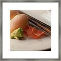 Hamachi Framed Print