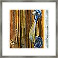 Handle From The Past Framed Print