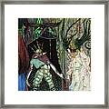 Harry Clarke Illustrations For Andersen's Fairy Tales 1916 - The Travelling Companion Framed Print