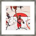 Hassan Whiteside Framed Print