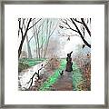 Haunted Brook Framed Print