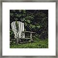 Have A Seat Framed Print
