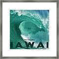Hawaii 33, Waimea Bay Framed Print