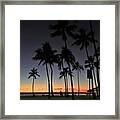 Hawaii Series - Honolulu 1009 Framed Print