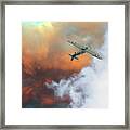 Hawker Hurricane Sunset Roll Framed Print